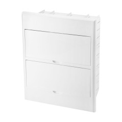 Бокс пластиковый ЩРВ-П-24 IP41 бел. дверь бел. Kranz KR-11-0225
