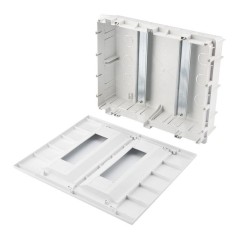 Бокс пластиковый ЩРВ-П-24 IP41 бел. дверь бел. Kranz KR-11-0225
