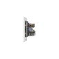 Розетка компьютерная RJ45 кат6+TV с/у MIELE бел. Kranz KR-78-0722-1