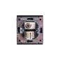 Розетка компьютерная RJ45 кат6+TV с/у MIELE антрацит Kranz KR-78-0722-5
