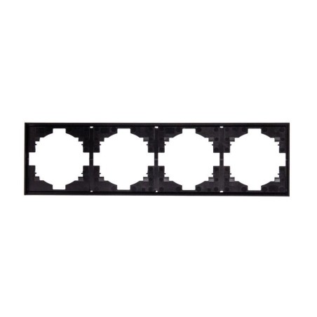 Рамка 4-постовая MIELE антрацит Kranz KR-78-0754-5