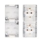 Блок розеток 2-м ОП INDUSTRIAL IP54 вертик. с заземл. бел. Kranz KR-78-0802 Блок розеток 2-м ОП INDUSTRIAL IP54 вертик. с заземл. бел. Kranz KR-78-0802