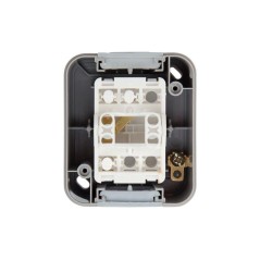 Переключатель проходной ОП Mini OG IP54 сер. Kranz KR-78-0837