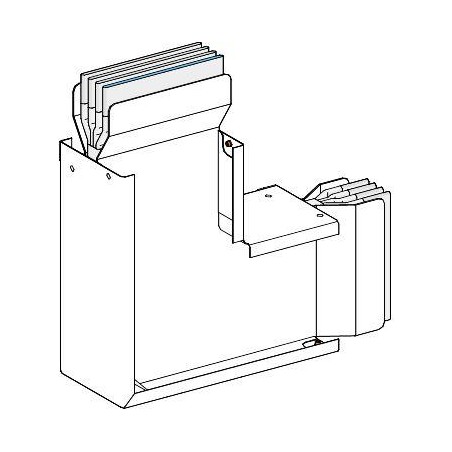 Секция угловая верт. SchE KTA1600LC5A
