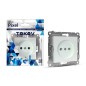Розетка 1-м СП Pixel 16А IP20 без заземл. механизм перламутр. TOKOV ELECTRIC TKE-PX-R1-C04 Розетка 1-м СП Pixel 16А IP20 без заземл. механизм перламутр. TOKOV ELECTRIC TKE-PX-R1-C04