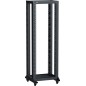 Стойка 2-рамная 37U 600х600мм на рол. черн. LINEA F ITK LF05-37U66-2RM Стойка 2-рамная 37U 600х600мм на рол. черн. LINEA F ITK LF05-37U66-2RM