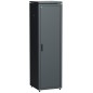 Шкаф сетевой 19дюйм LINEA N 38U 600х600мм металлическая передняя дверь черн. ITK LN05-38U66-M