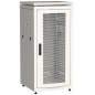 Шкаф сетевой 19дюйм LINEA N 24U 600х800мм перфорированная передняя дверь сер. ITK LN35-24U68-P