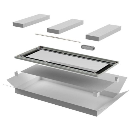 Дверь стеклянная для шкафа LINEA N 28U 600мм сер. ITK LN35-28U 600мм 6X-DR