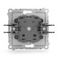 Розетка 1-м СП Pixel 16А IP20 без заземл. защ. шторки механизм карбон TOKOV ELECTRIC TKE-PX-R1SF-C14 Розетка 1-м СП Pixel 16А IP20 без заземл. защ. шторки механизм карбон TOKOV ELECTRIC TKE-PX-R1SF-C14