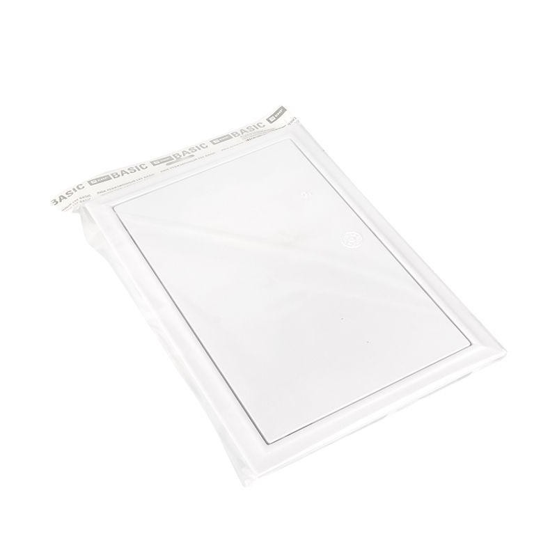 Люк ревизионный 200х300 пластик с нажимным замком Basic EKF lpnz-200x300