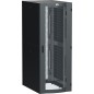 Шкаф серверный 19дюйм LINEA S 42U 800х1200мм перфорированные двери черн. ITK LS05-42U82-2PP