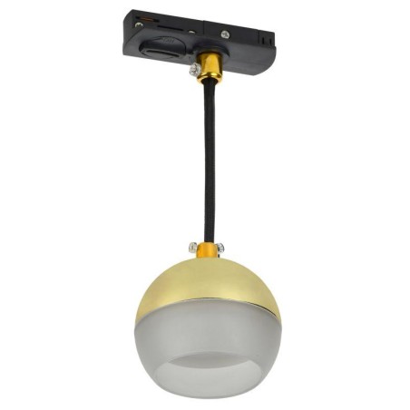 Светильник 4119 декоративный трековый подвесной GX53 золото IEK LT-UCB0-4119-GX53-1-K22