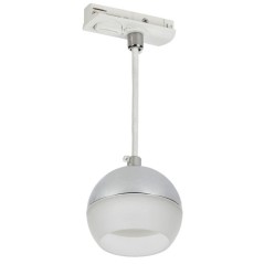 Светильник 4119 декоративный трековый подвесной GX53 хром IEK LT-UCB0-4119-GX53-1-K23