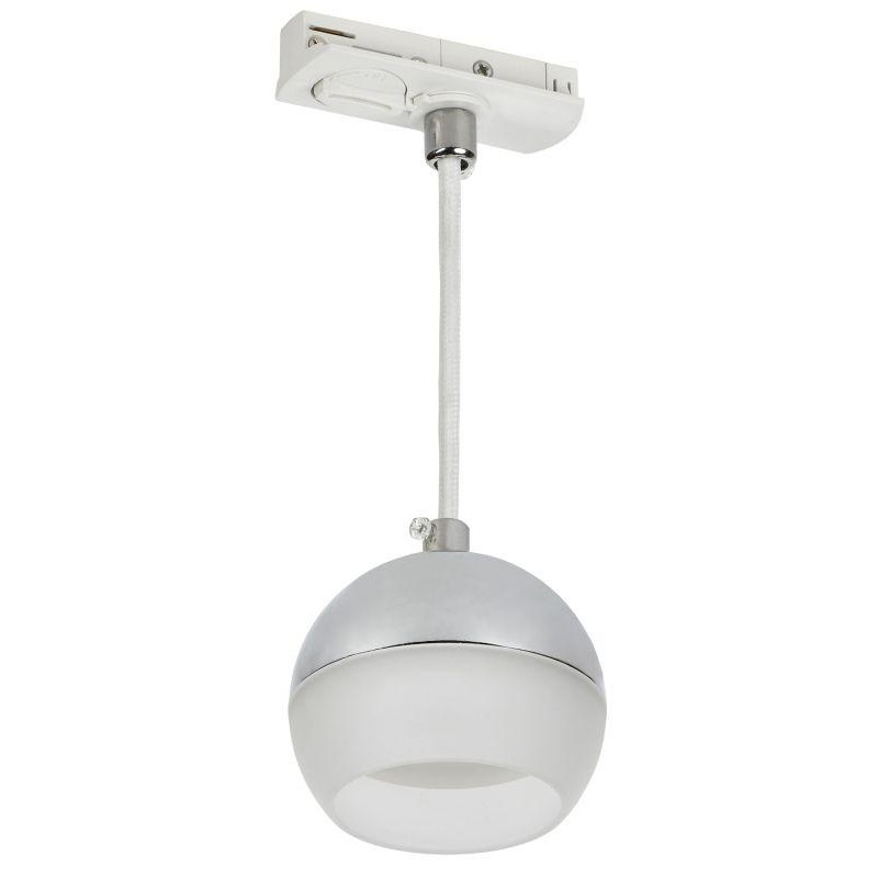 Светильник 4119 декоративный трековый подвесной GX53 хром IEK LT-UCB0-4119-GX53-1-K23 Светильник 4119 декоративный трековый подвесной GX53 хром IEK LT-UCB0-4119-GX53-1-K23
