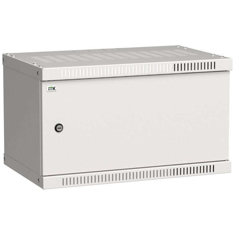 Шкаф LINEA WE 6U 550x350мм дверь металл сер. ITK LWE3-06U53-MF Шкаф LINEA WE 6U 550x350мм дверь металл сер. ITK LWE3-06U53-MF