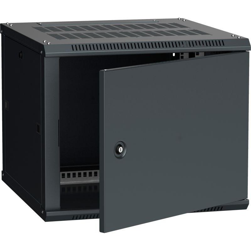 Шкаф 19 дюйм LINEA W 9U 600х600мм настен. метал. дверь RAL9005 ITK LWR5-09U66-MF Шкаф 19 дюйм LINEA W 9U 600х600мм настен. метал. дверь RAL9005 ITK LWR5-09U66-MF