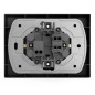 Розетка 2-м СП Pixel 16А IP20 с заземл. защ. шторки в сборе карбон TOKOV ELECTRIC TKE-PX-R2FZSF-C14 Розетка 2-м СП Pixel 16А IP20 с заземл. защ. шторки в сборе карбон TOKOV ELECTRIC TKE-PX-R2FZSF-C14