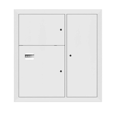 Щит этажный 1кв. RAL9003 (1000х950х150) Basic EKF mb28-v-1-r9003