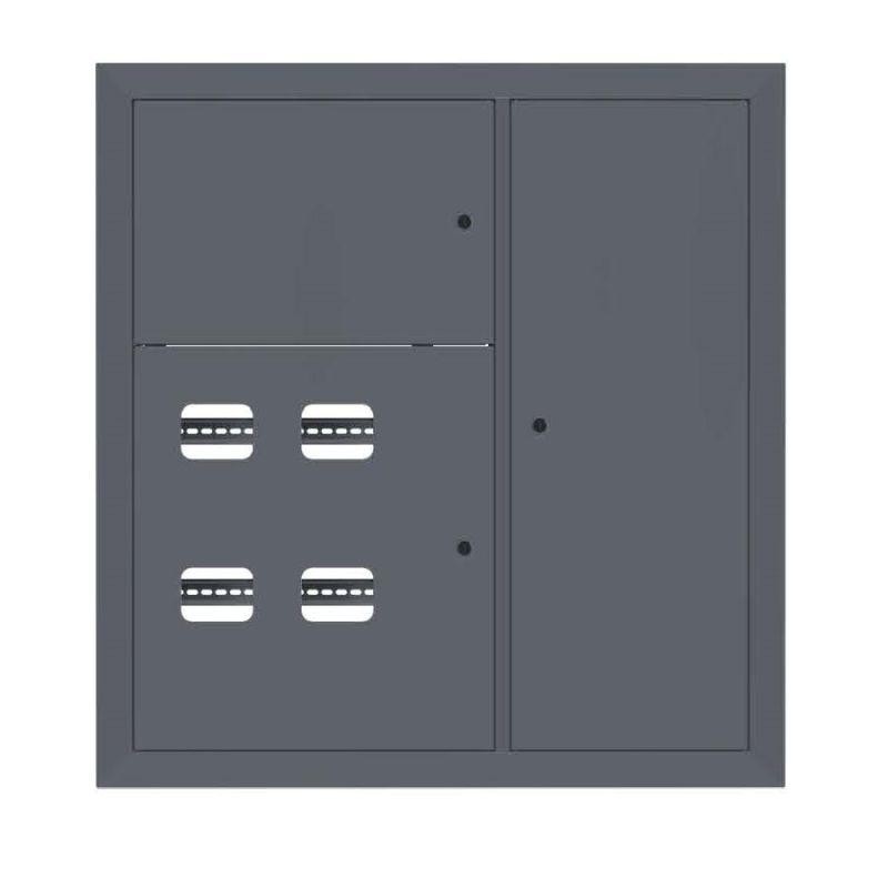 Щит этажный 4кв. RAL7024 (1000х950х160) PROxima EKF mb29-v-4-ral7024 Щит этажный 4кв. RAL7024 (1000х950х160) PROxima EKF mb29-v-4-ral7024
