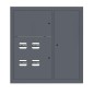 Щит этажный 4кв. RAL7024 (1000х950х160) PROxima EKF mb29-v-4-ral7024 Щит этажный 4кв. RAL7024 (1000х950х160) PROxima EKF mb29-v-4-ral7024