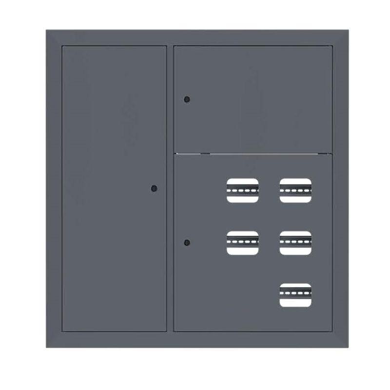 Щит этажный 5кв. слаботочка слева RAL7024 (1000х950х150) PROxima EKF mb29-v-5z-ral7024 Щит этажный 5кв. слаботочка слева RAL7024 (1000х950х150) PROxima EKF mb29-v-5z-ral7024