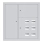 Щит этажный 6кв. слаботочка слева (1000х950х160) PROxima EKF mb29-v-6z