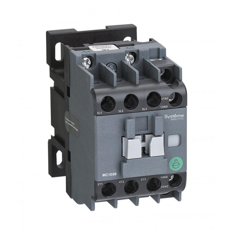 Контактор MC1E 3п 18А кат. 110В AC 1НО+1НЗ SE MC1E18F7