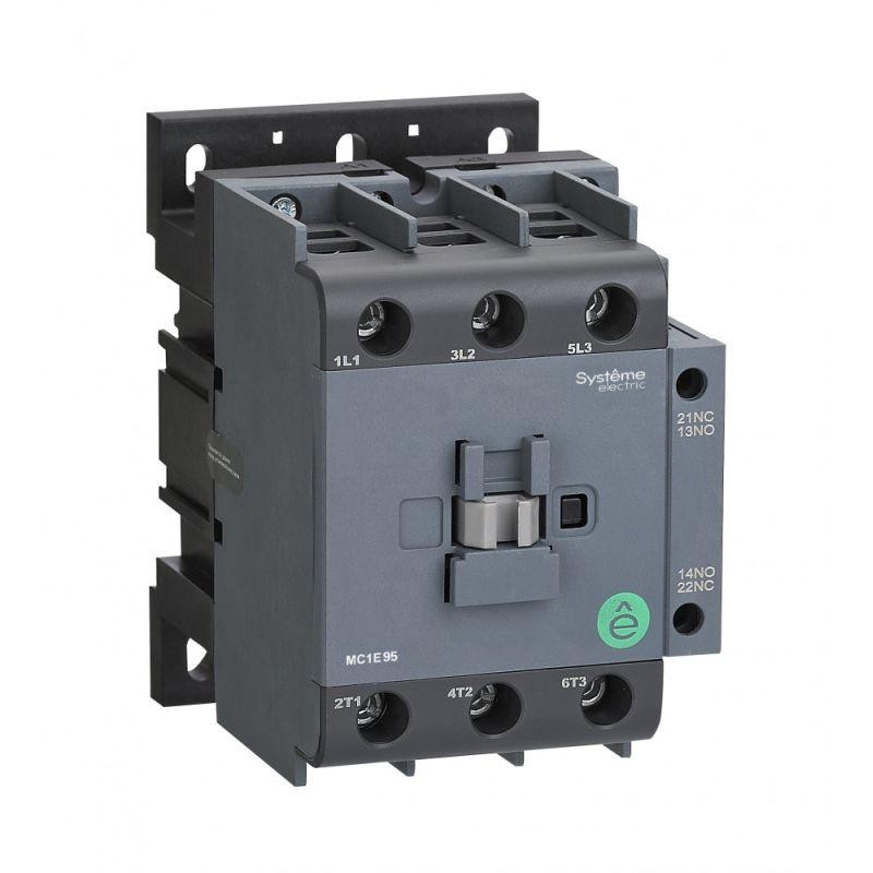 Контактор MC1E 3п 95А кат. 380В/400В AC 1НО+1НЗ SE MC1E95Q7