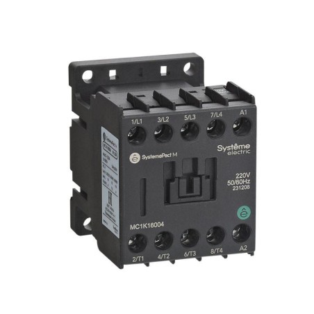 Контактор MC1K 4P(4НО) 6А AC 24В 50/60Гц SE MC1K06004B7