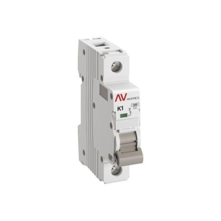 Выключатель автоматический модульный 1п K 1А 10кА AV-10 AVERES EKF mcb10-1-01K-av