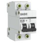 Выключатель автоматический модульный 2п B 20А 4.5кА ВА 47-29 Basic EKF mcb4729-2-20-B Выключатель автоматический модульный 2п B 20А 4.5кА ВА 47-29 Basic EKF mcb4729-2-20-B