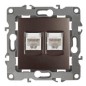 Розетка компьютерная 2-м Эра12 RJ45 12-3108-13 бронз. Эра Б0019355 Розетка компьютерная 2-м Эра12 RJ45 12-3108-13 бронз. Эра Б0019355