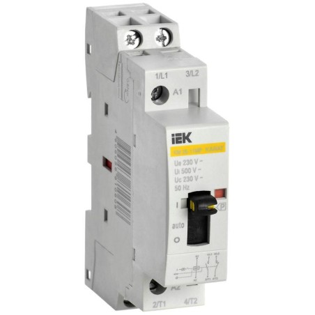 Контактор модульный КМ20-11МР AC с ручным управ. KARAT IEK MKK12-20-11