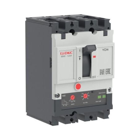 Выключатель автоматический YON pro MNX125H 3P 100А 150кА при AC415V расц. TMD DKC MNX125H3PTMD0100
