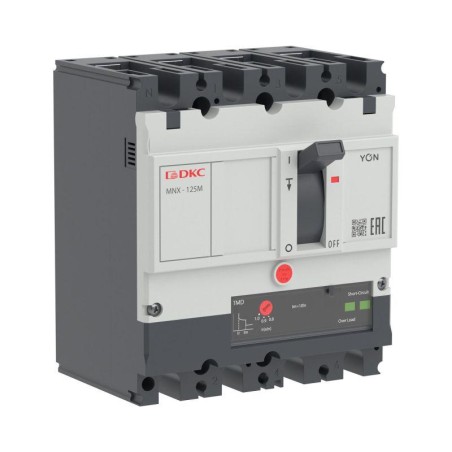 Выключатель автоматический YON pro MNX125M 3N 16А 100кА при AC415V расц. TMD DKC MNX125M3NTMD0016