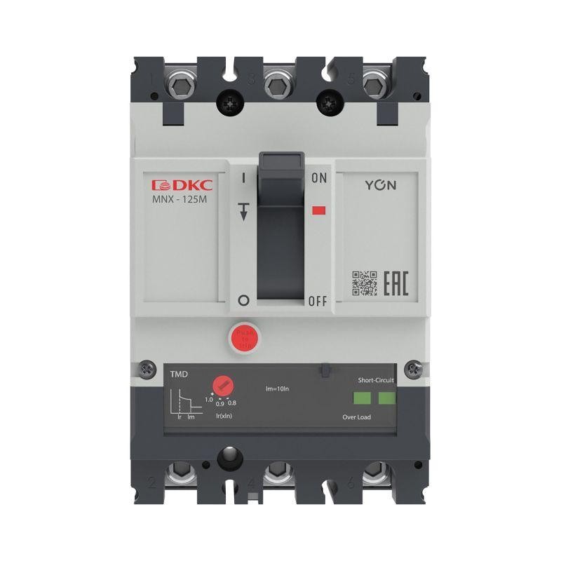 Выключатель автоматический YON pro MNX125M 3P 50А 100кА при AC415V расц. TMD DKC MNX125M3PTMD0050 Выключатель автоматический YON pro MNX125M 3P 50А 100кА при AC415V расц. TMD DKC MNX125M3PTMD0050