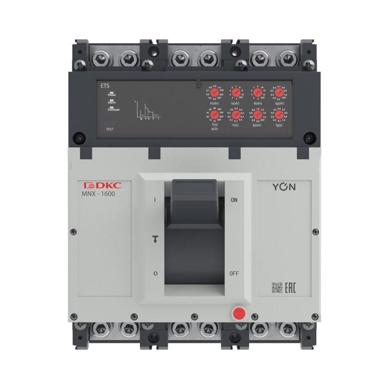 Выключатель автоматический YON pro MNX1600H 3P 1250А 100кА при AC415V расц. ETS DKC MNX1600H3PETS1250 Выключатель автоматический YON pro MNX1600H 3P 1250А 100кА при AC415V расц. ETS DKC MNX1600H3PETS1250