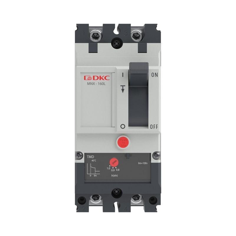 Выключатель автоматический YON pro MNX160L 2P 160А 70кА при AC240V расц. TMD DKC MNX160L2PTMD0160