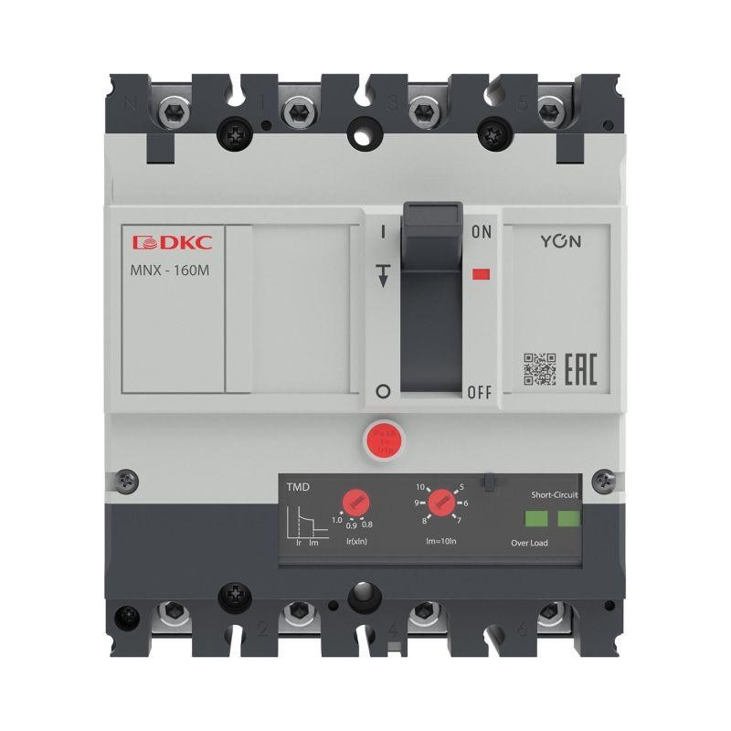 Выключатель автоматический YON pro MNX160M 4P 160А 100кА при AC415V расц. TMD DKC MNX160M4PTMD0160 Выключатель автоматический YON pro MNX160M 4P 160А 100кА при AC415V расц. TMD DKC MNX160M4PTMD0160