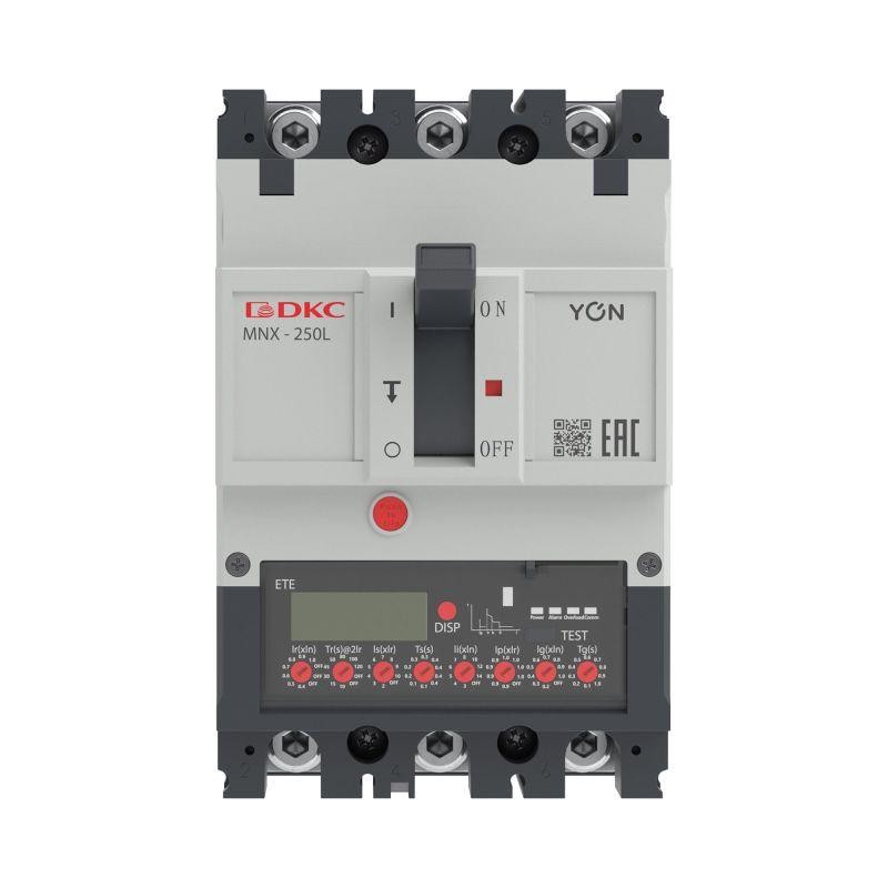 Выключатель автоматический YON pro MNX250L 3P 40А 70кА при AC415V расц. ETE DKC MNX250L3PETE0040 Выключатель автоматический YON pro MNX250L 3P 40А 70кА при AC415V расц. ETE DKC MNX250L3PETE0040