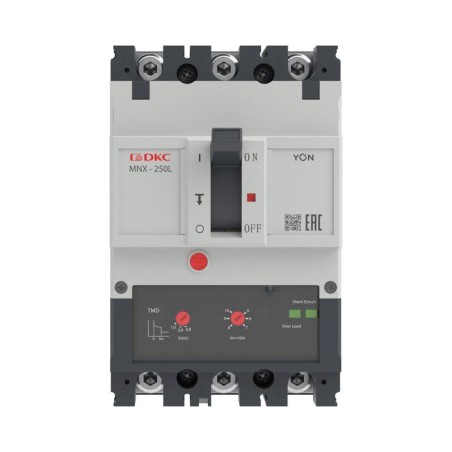 Выключатель автоматический в литом корпусе YON pro MNX250L 3P 200А 70кА при AC415V расц. TMD YON MNX250L3PTMD0200