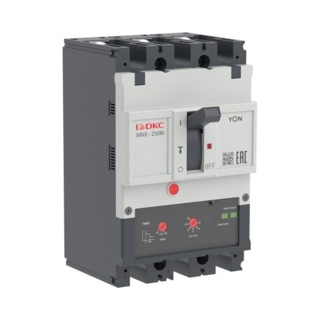 Выключатель автоматический YON pro MNX250M 3P 250А 100кА при AC415V расц. TMM DKC MNX250M3PTMM0250