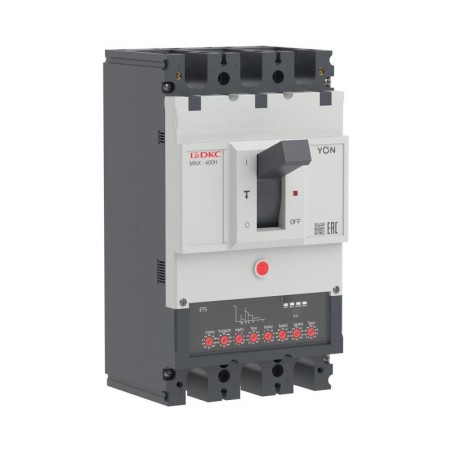 Выключатель автоматический YON pro MNX400H 3P 400А 150кА при AC415V расц. ETS DKC MNX400H3PETS0400