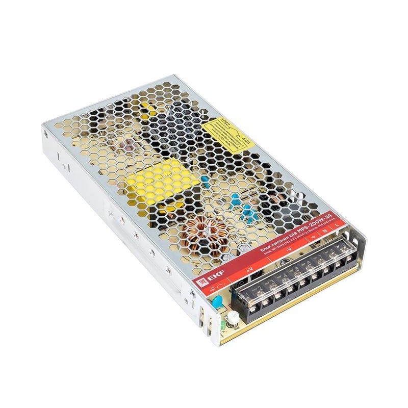 Блок питания 24В MPS-200W-24 PROxima EKF mps-200w-24 Блок питания 24В MPS-200W-24 PROxima EKF mps-200w-24