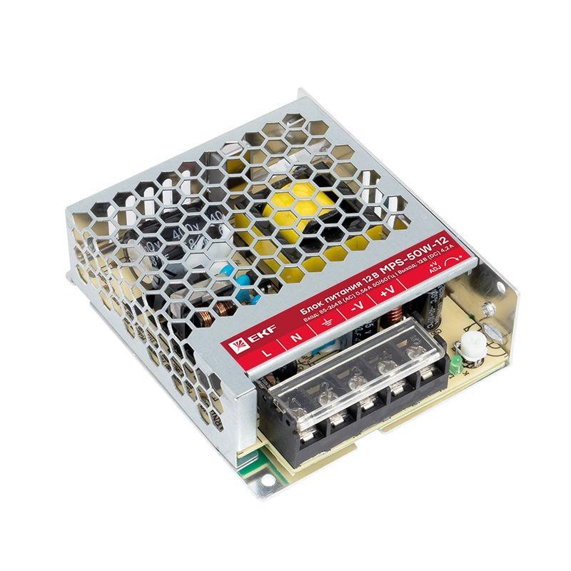 Блок питания 12В MPS-50W-12 PROxima EKF mps-50w-12