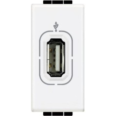 Разъем USB LivingLight бел. Leg BTC N4285