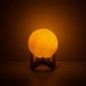 Светильник светодиодный настольный 3D Луна 1Вт 2700-5000К 100лм 5В аккум. Li-ion 450мА.ч бел. GAUSS NN001