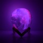Светильник светодиодный настольный 3D Луна 1Вт 100лм 5В аккум. Li-ion 450мА.ч RGB многоцветн. GAUSS NN003