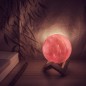 Светильник светодиодный настольный 3D Луна 1Вт 100лм 5В аккум. Li-ion 450мА.ч RGB многоцветн. GAUSS NN003